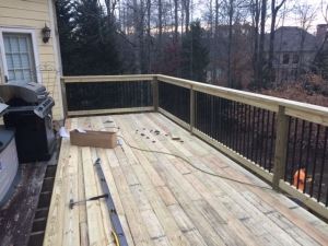 deck refurbishing, deck installation in Atlanta, deck repair & replacement, carpenters